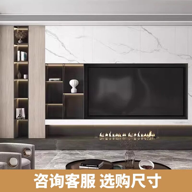Stainless Steel TV Niche Embedded Metal Customization