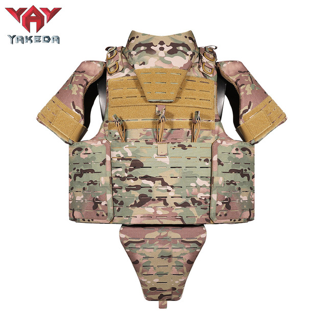 Jacoda full protective heavy tactical vest laser MOLLE multifunction waistcoat outdoor CS camouflate equipment