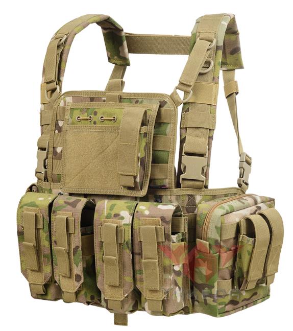 Yakeda War Wolf quick response tactical vest real CS equipment Lightweight combat vest Military fan protective equipment