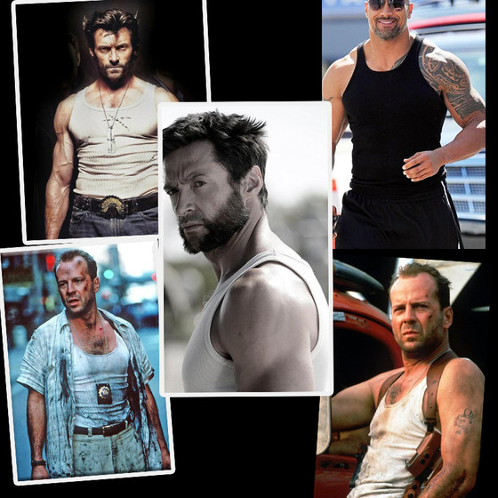 重磅美式无袖运动坎肩背心男螺纹纯棉夏打底修身复古健身休闲汗衫