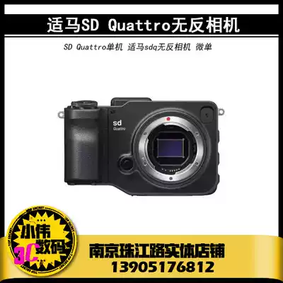 Brand new horse sd Quattro SDQ high quality no-reflexive camera 18-35 50-100 set of machine entity