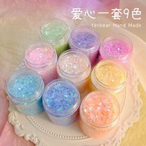 Yesbear Big Bear Hands for Dreamers Shiny Stars Dream Stars Dream Loving Bright Film Glitter Pink