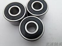 Human-oriented 608 thickened bearings 8X22X14 bearings 608 double volleyball bearings Elastic machine textile machine supporting bearings