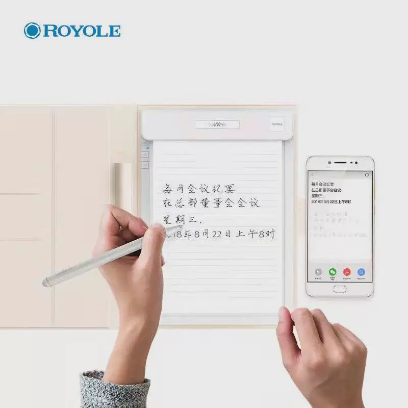 ROYOLE RoWrite スマート手書きタブレット 電子ノート メモ帳