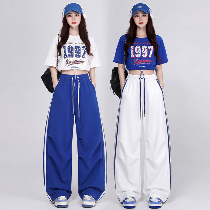 Cheerleading Costumes for Adult Students, Sports Meeting Opening Ceremony Cheerleading Outfits, Jazz Dance Korean Style Girl Group Performance Costumes