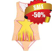 Giảm 50% tại chỗ trong nước! Bộ đồ bơi Stella mới Xiêm vest thời trang hoang dã dễ thương 19SS - Đồ bơi trẻ em