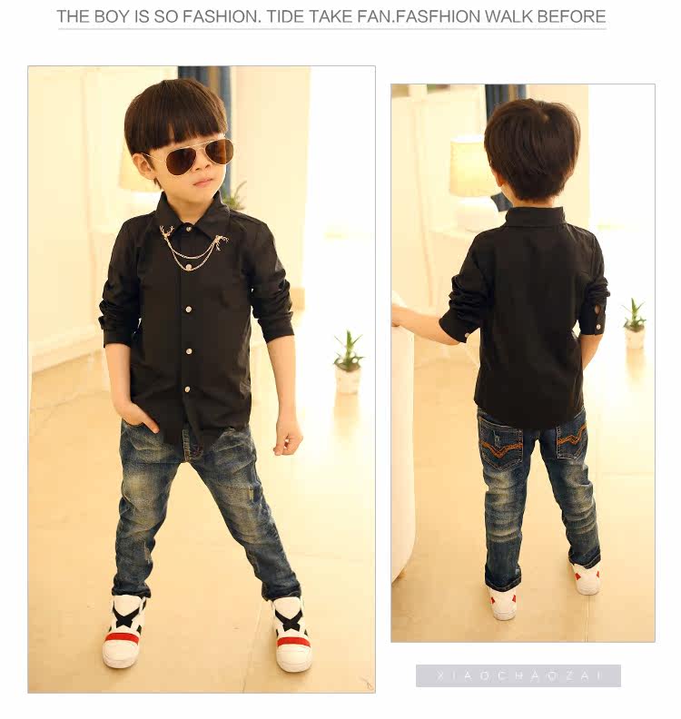 Chemise garcon à manche longue - Ref 2074151 Image 20