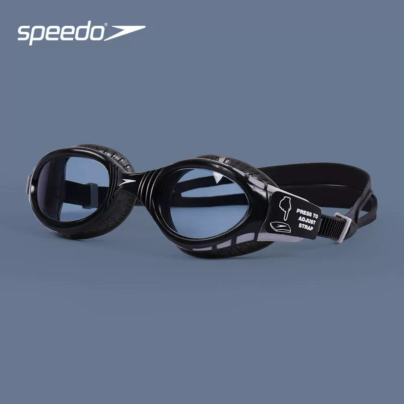 Kính bơi speedo mới khung lớn nam và nữ HD chống sương mù người lớn không thấm nước chuyên nghiệp đào tạo kính bơi trong suốt - Goggles