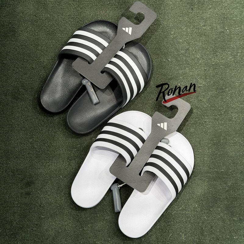 Adidas Bath Slippers Adilette Summer Soft-Soled Water-Resistant Swimming Slippers for Men and Women F35543 F35539