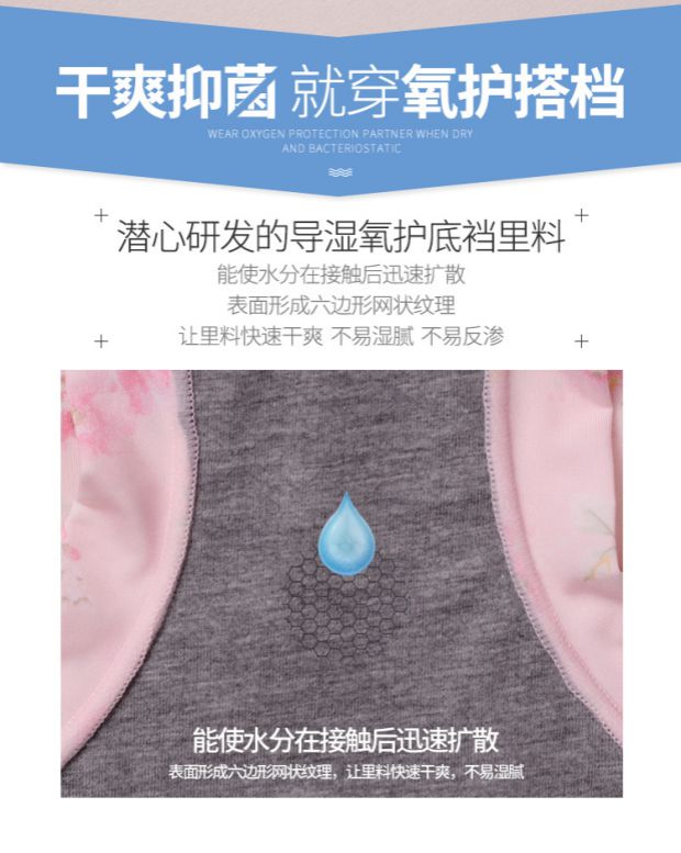 Đồ lót chính hãng Caiti mid-mid 31219 eo cao 31221 graphene duy trì kháng khuẩn băng lụa nữ boxer tóm tắt quần lót nữ sinh