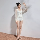 Купальник, комбинезон, термометр, бюстгальтер пуш-ап, коллекция 2023, по фигуре