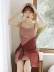 Jin Zhu Áo tắm Phụ nữ Xiêm Váy ngực nhỏ Tập hợp gợi cảm Bụng che bụng mỏng Sinh viên nghỉ hè Spa Bảo thủ Áo tắm áo tắm 1 mảnh Bộ đồ bơi One Piece
