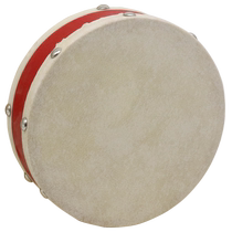 Olff Percussion Instrument Bifacial Sheepskin Drummer Main Drum Nursery School Teacher Xinjiang Dance Test Class Bell Drummer Hand Beat Drum