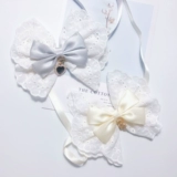 七只猫 Оригинальный милый чокер с бантиком, регулируемый слюнявчик