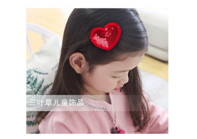 Trẻ em bangs dán phim hoạt hình trái cây Velcro cô bé cố định dán tóc bị hỏng Phụ kiện tóc dâu Cô gái trang sức đầu dây buộc tóc đẹp