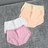 [2 nạp] Đồ lót cô gái xinh đẹp nữ đích thực eo giữa cotton nhỏ boxer đầu thanh niên cô gái dễ thương quần short quần sịp con voi