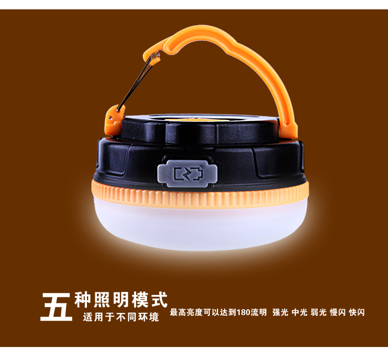 Mới ngoài trời đèn hoang dã đèn cắm trại đèn lều đèn cắm trại đèn dẫn sạc siêu sáng ánh sáng trại đèn đèn bin siêu sáng
