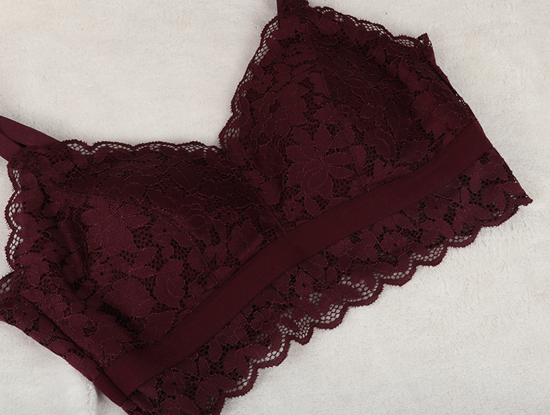 美 佳美 2018 mới không có vòng thép không ràng buộc bikini tam giác cốc 4811 làm đẹp lưng ren đồ lót quần áo bơi