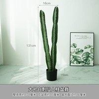 Большой белый кольцо в горшок с колонкой