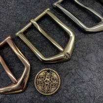 Dongguan Broken Copper Pure Copper Needle Buckle Belt Buckle 30-35-38 Belt Buckle Lady Retro Belt Buckle White Copper Buckle Head Accessory