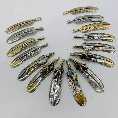 Медная японская ретро подвеска, серебряный аксессуар, зажигалка, в американском стиле