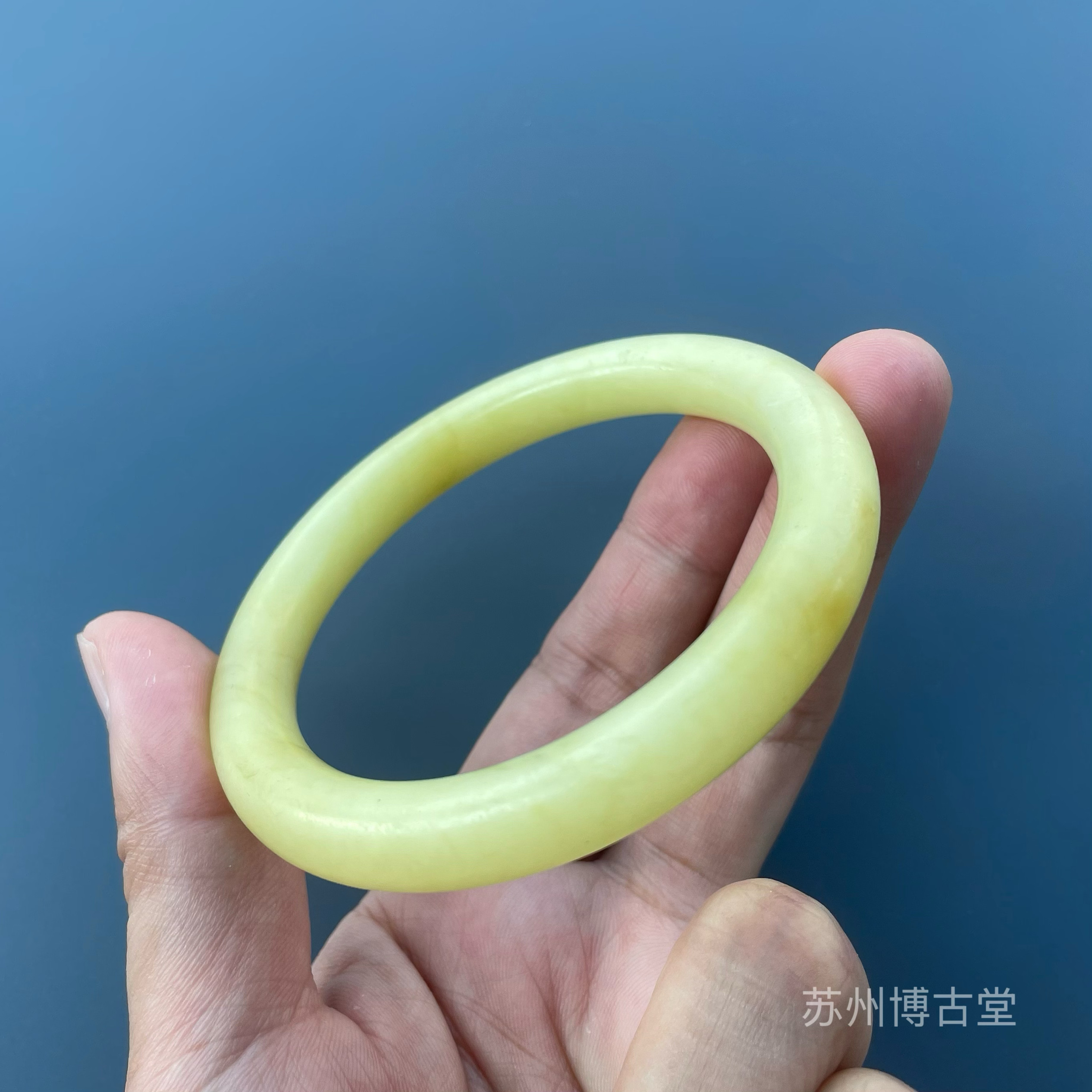 товар из китая 传世老包浆清代民国黄玉手镯老玉首饰玉雕玉器老物件真品保真保老