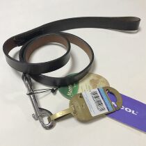 British Ancol Anker retro series leather traction belt first layer cowhide strong and durable