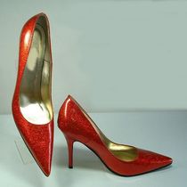 秒杀新款欧美12厘米红色浅口尖头超细高跟鞋12CM夜店女单鞋大小码