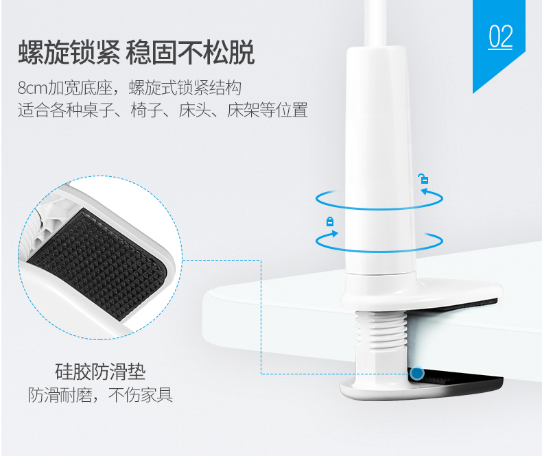 tivi samsung tu8500 Lười điện thoại di động giá đỡ điện thoại di động giá phẳng giường máy tính để bàn phổ quát mở rộng xem trực tiếp TV iPad clip phổ quát hỗ trợ kệ ký túc xá giường cá tính sáng tạo đa chức năng cố định tạo tác - TV tivi samsung màn hình cong 55 inch