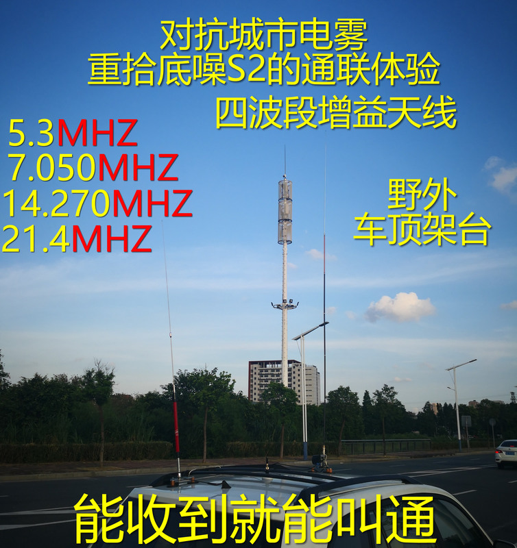 Car Radio Antenna Portable Shortwave Gphf891 Balun Inverted Vam Walkie-Talkie Accessories Super Cost-Effective