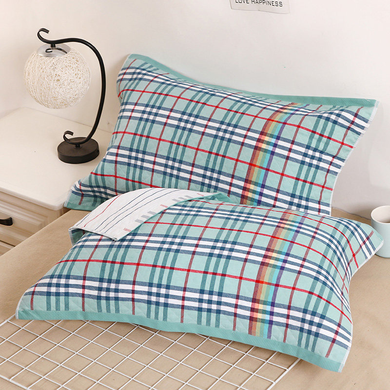Student Dormitory Pure Cotton Cloth Pillow Towels 2020 New pillows Home Single One cover towels One with a pillow towel