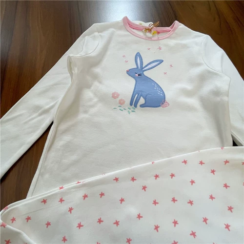 Хлопковое натуральное эластичное мультяшное термобелье, штаны, 2-12 лет