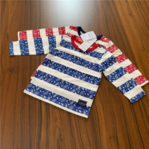 Kiddie full cotton soft long sleeve undershirt T-shirt 80-95 yards 2 colors