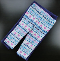 Girls and children soft fleece warm pants 0-14 years old size slim body