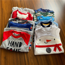 Long climbing No. 7 baby newborn cotton long sleeve one-piece climbing clothes 0-24 months