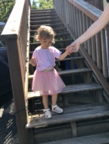 Girls and children cotton thin base shirt short sleeve T-shirt 1-5 years old