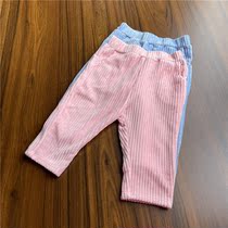 Childrens soft wear series sports casual pants 2 colors 80-90 yards