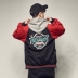 Đường dành cho nam mùa thu New American Letter In Jacket Áo khoác nam giới Nhật Bản Áo khoác bóng chày tương phản retro áo khoác kaki nam Đồng phục bóng chày