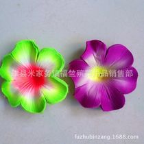 Wholesale funeral wedding supplies 12CM kapok slices simulation cloth wreath making material silk flower