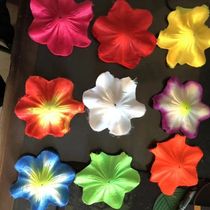 Wholesale Qing Flowers Hexagonal Flowers Simulated Simulation Simulation Simulation wreath Material Cloth Flowers