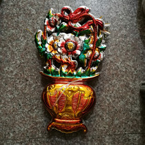 100 color flower baskets blister gilded craft color plastic flower basket vase festival decoration