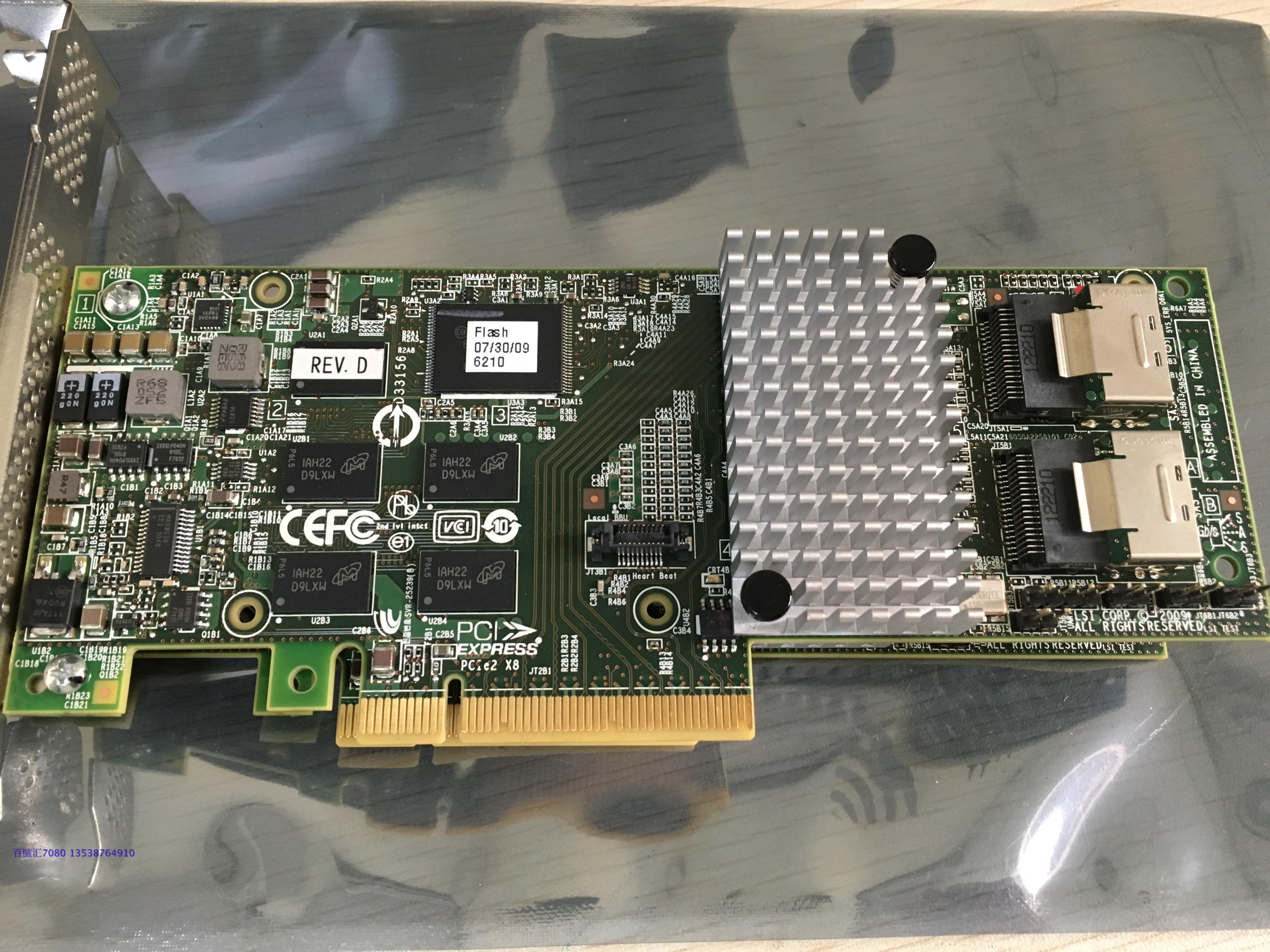 LSI Original 9261-8i SAS Array Card 512M Cache RAID5 Plus 9260-8i