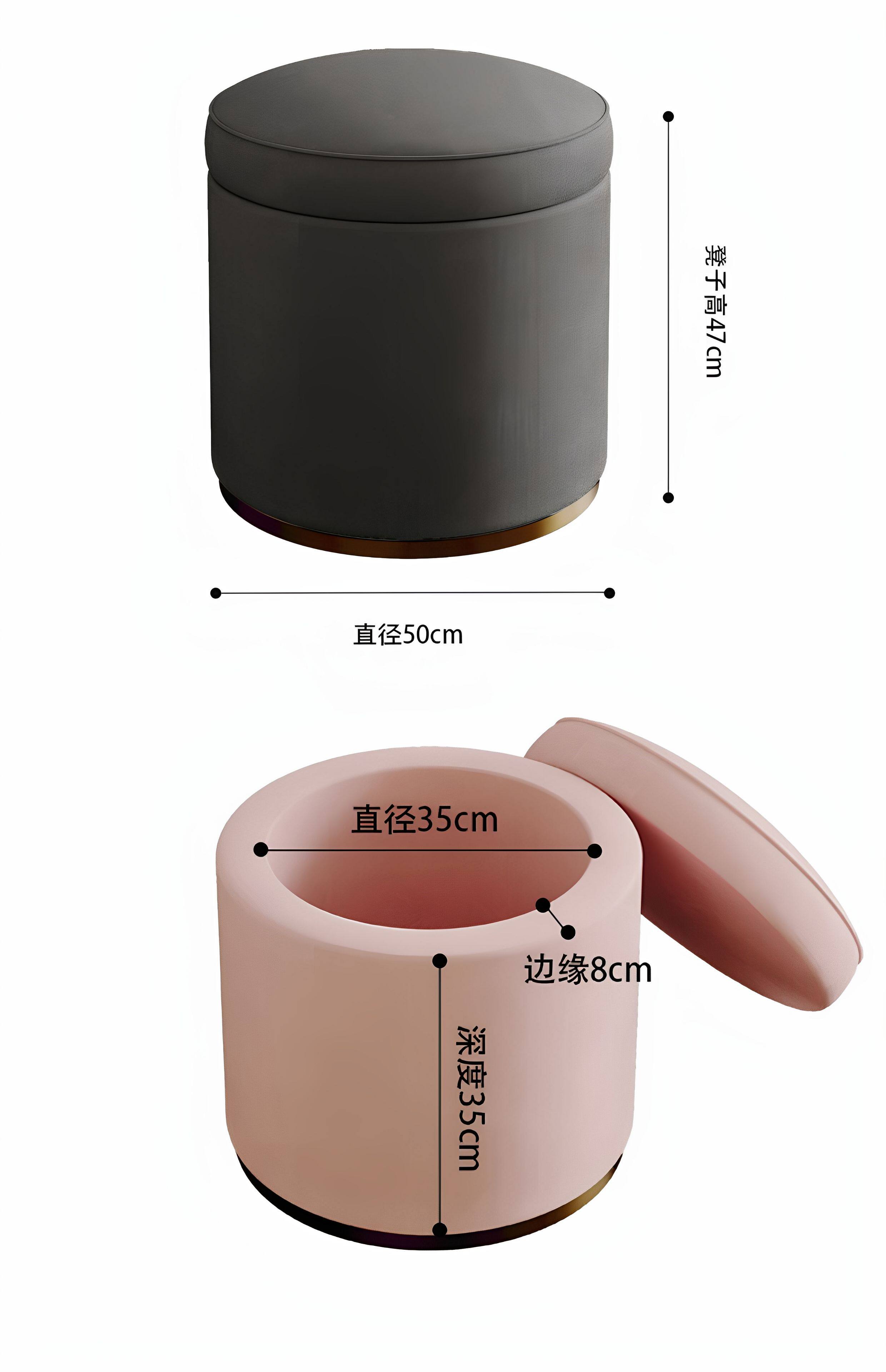 Роскошный продвинутый смысл хранение составить табуретка "ротари" соус стул Сед уютный гвоздь Стул, чтобы двигаться подарок девочки 