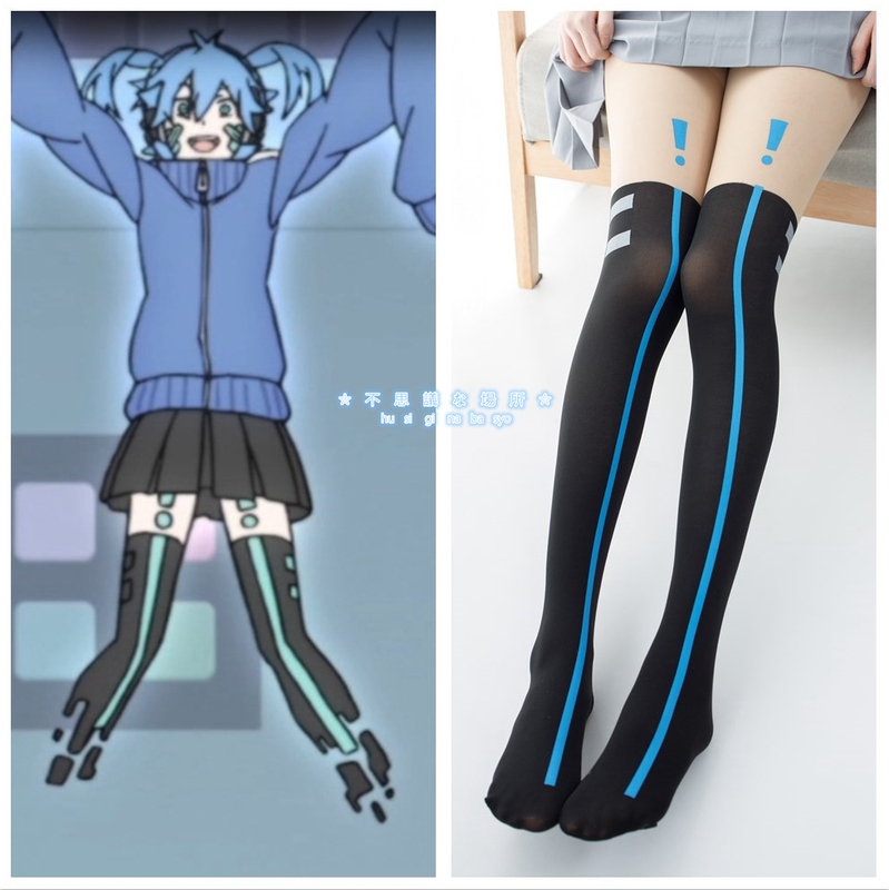Buy 2 Pairs and Get Free: Sunfire Project Enomoto Guiyo Cosplay Two-Dimensional Stockings Ene Fake Thigh Pantyhose Buy 2 Pairs and Get Free: Sunfire Project Enomoto Guiyo Cosplay Two-Dimensional Stockings Ene Fake Thigh Pantyhose