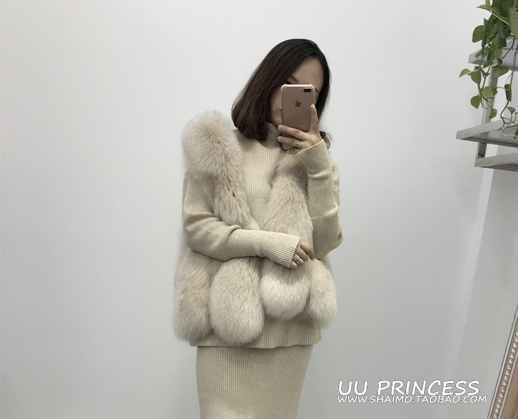 Manteau de fourrure femme UUPRINCESS - Ref 3171488 Image 54