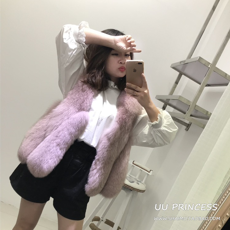 Manteau de fourrure femme UUPRINCESS - Ref 3171488 Image 80