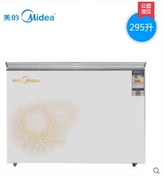 Midea / beauty BD / BC-295KM tủ đông lớn thương mại ngang nhiệt độ đơn đông lạnh