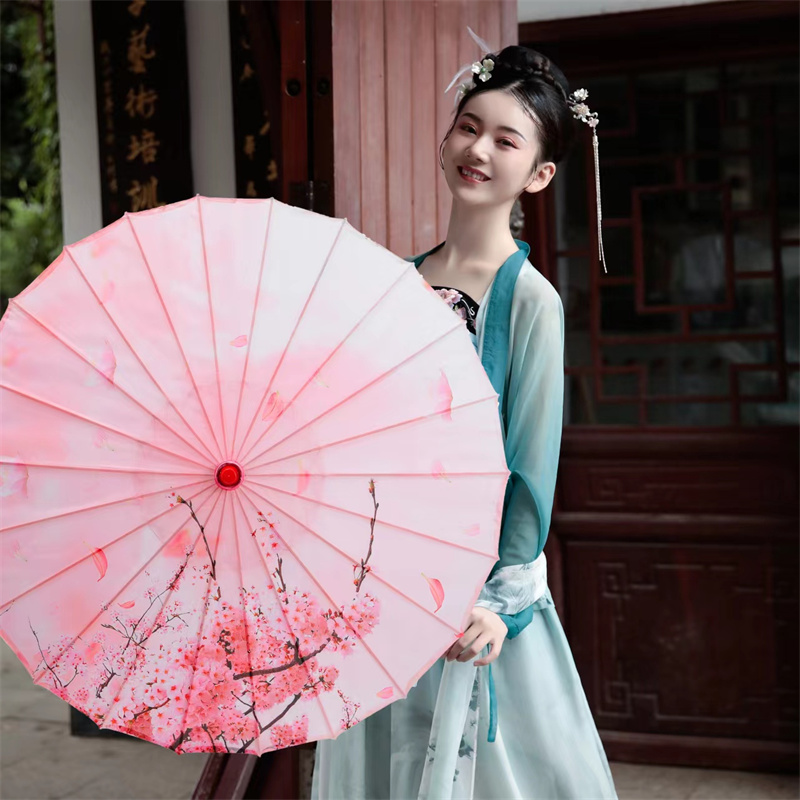 Wedding Antique Vintage Vintage Dancing Walking Show Umbrella Photo Performance Silk oil paper umbrella Decorative Props Craft Umbrella-Taobao