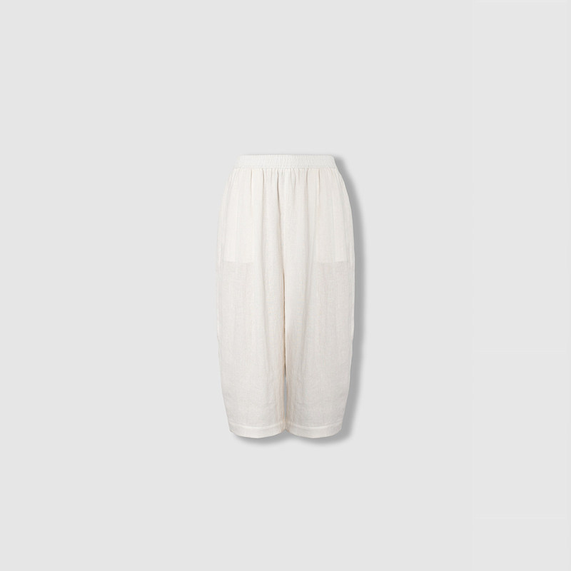 Plus Size Women's Clothing for Chubby Girls 2026 Summer Versatile Comfortable Slimming Carrot Balloon Cropped Pants in Multiple Colors and Materials