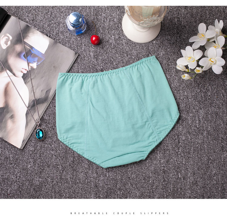 6 gói Ying Kaili cotton nguyên chất ren cao eo không thấm nước kinh nguyệt nữ đồ lót quần sinh lý 9049 9053 đồ lót trẻ em
